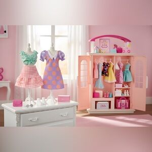 Barbie Doll Fashion Pack - Dress Blouse Skirt & Accessories